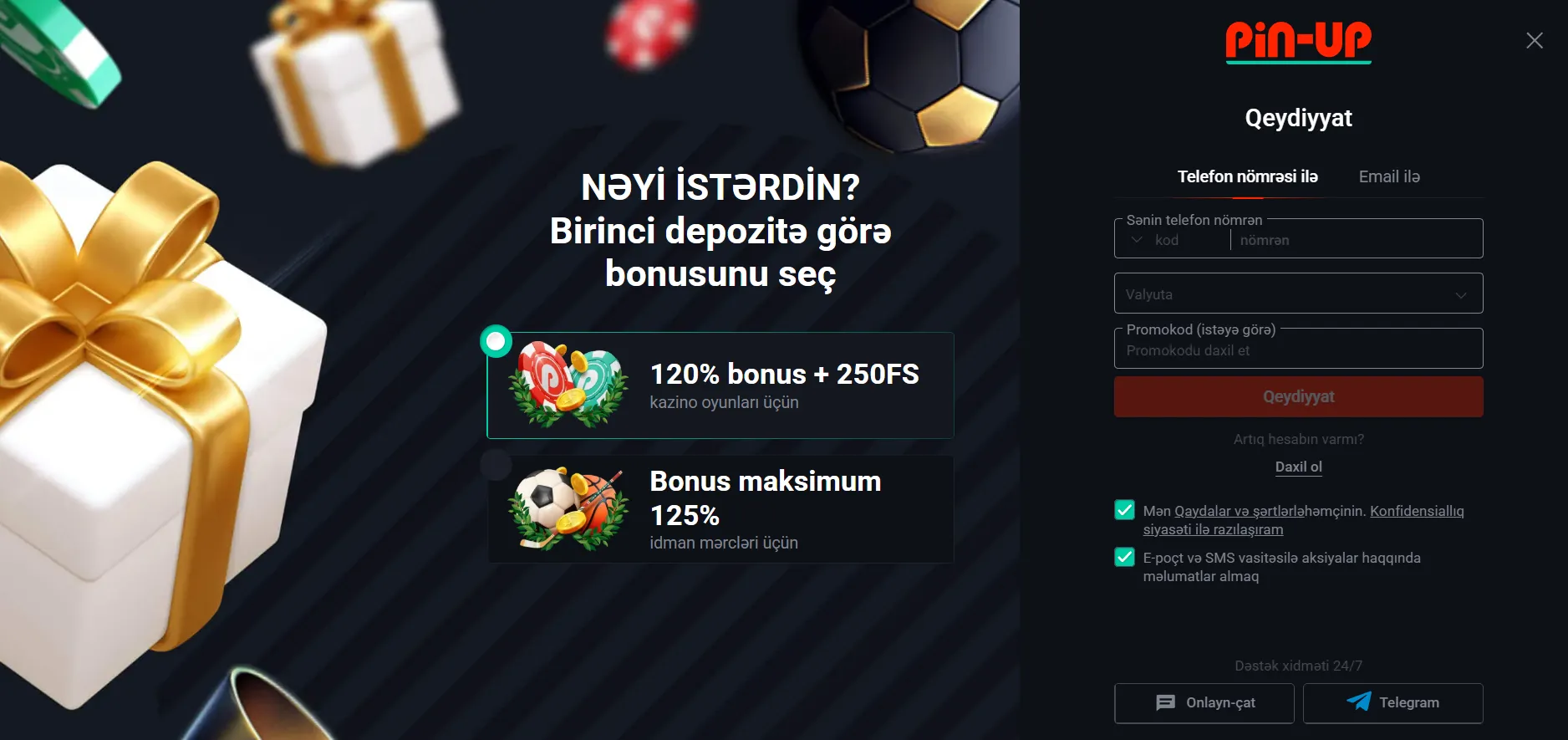 Pin Up giriş — platformaya daxil olmadan əvvəl bilinməli məqamlar